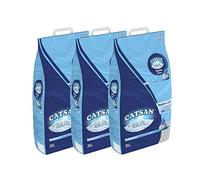 Catsan Litière non agglomérante pour chats, hygiénique - 3 x 20 L