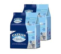 Catsan Lot de 2 Paquets de litière Non agglomérante hygiénique pour Chat (2 x 20 l)
