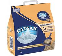 CATSAN Litière minérale agglomérante Plus 5 L – Lot de 3