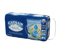 CATSAN Hygiene Plus Litière pour Chat Adulte et Chaton Non agglomérante - avec Doublure - 2 Sacs de 4 l - Smart Pack x 2 incrustations