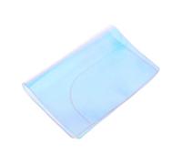 CATSELURRY Porte-passeport holographique de voyage pour carte d'identité, transparent, 13.5x9.2cm, Classique