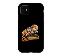 Catstronaute Illustration drôle d'astronaute de Chat Spatial Coque pour iPhone 11
