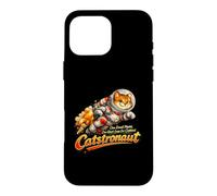 Catstronaute Illustration drôle d'astronaute de Chat Spatial Coque pour iPhone 16 Pro Max