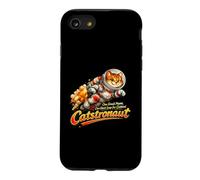 Catstronaute Illustration drôle d'astronaute de Chat Spatial Coque pour iPhone SE (2020) / 7/8