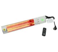 Cattara Chauffage infrarouge 2000W 230V montage mural avec télécommande