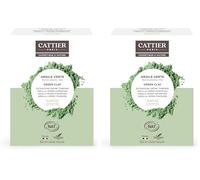 CATTIER Argile verte ultra-ventilée 750g (Lot de 2)