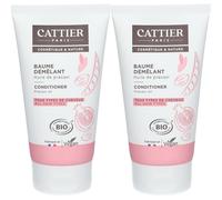 Cattier Baume démêlant tous type de cheveux Après-Shampooing(S) 2x150 ml