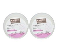 Cattier Beurre de Karité Fleur des Îles Crème 2x100 g