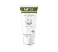 CATTIER - Crème Mains Ultra-Nourrissante, Texture Riche à l’Argile Blanche & Fleur d’Impératoire Bio (Flacon 75mL) - Le Lot De 3