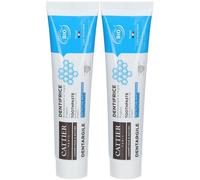 Cattier Dentargile Dentifrice reminéralisant à l'argile Propolis Bio Dentifrice(S) 2x75 ml