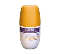 Cattier Déodorant Roll-on Fraîcheur agrume Bergamote Orange 50 ml