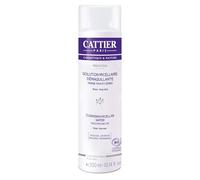 CATTIER Eau Micellaire Perle d'Eau Visage Yeux Lèvres 300mL - Rose Bio et Aloe Vera Bio pour Peaux Sensibles - Lot de 3
