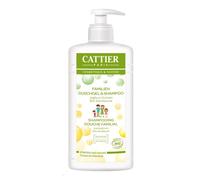 Cattier Family Gel douche et shampooing au parfum de pamplemousse, 500 ml