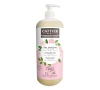 Cattier Gel Douche Sans Sulfate Rose Pivoine Bio 1L