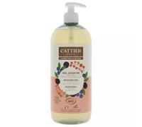Cattier Gel douche sans sulfate Aloe vera Fruits des bois Bio 1 L