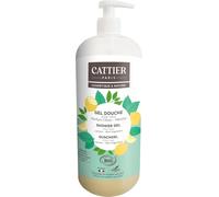 Cattier - Gel Douche Sans Sulfate Parfum Citron - Menthe 1l