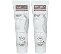Cattier Gommage Argile Blanche Crème 2x100 ml