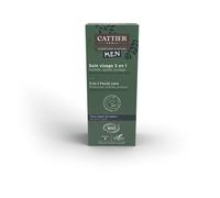 Cattier Homme Soin Visage 3 en 1 Bio Tous types de peaux 50ml