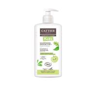 Cattier Kids Shampoing Douche 2 en 1 Pomme Verte Bio 500ml
