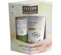 Cattier Soin du Corps Duo Hydratant Mains et Lèvres Bio