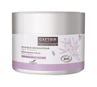 CATTIER - Masque Réparateur pour Cheveux Secs, Hydratation Intense à l’Extrait de Bambou Bio (Pot 200mL) - Le Lot De 2
