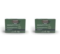 Cattier Men - Nettoyant Exfoliant Visage Homme 2 en 1 Solide Bio - Tous types de peaux - 85g (Lot de 2)