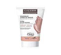 Cattier Mini Masque Argile Rose - Peaux Sensibles - 30ml, Douceur, Hydratant