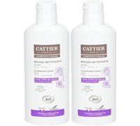 Cattier Mousse nettoyante visage Mousse(S) 2x150 ml