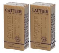 Cattier Savon doux végétal Argimiel 2x150 g