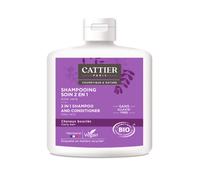 Cattier Shampooing soin 2 en 1 Aloe vera 250 ml