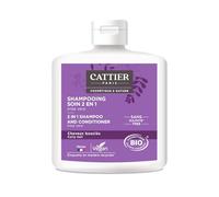 Cattier Shampoing Soin 2 en 1 Cheveux Bouclés Bio 250ml