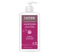 Cattier shampooing usage fréquent aloe vera orange bio 500ml