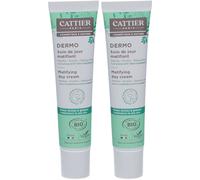 CATTIER Soin de Jour Matifiant Crème De 2x40 ml
