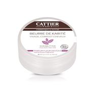 CATTIER - Soin Nourrissant Multifonctions Fleur des Îles Bio, Répare et Protège Peau et Cheveux (Pot 100g) - Le Lot De 3