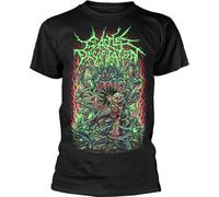 Cattle Decapitation - "Lost Profits" T-shirt pour homme/femme unie PH639 (L) (Noir)