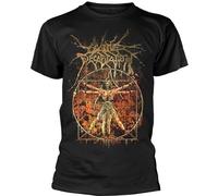Cattle Decapitation - T-shirt "Vitruvian" pour homme/femme unie PH847 (L) (Noir)
