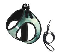 Cattle Herds In The Mountains Harnais pour chien respirant, réfléchissant et réglable Convient pour les petits chats et chiens