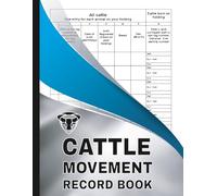 Cattle Movement Record Book: Farm Livestock Information Management Tracker