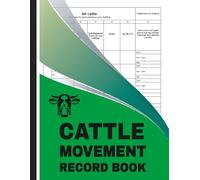 Cattle Movement Record Book: Farm Livestock Information Management Tracker