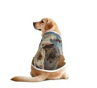 Cattle on The Prairie Chemise pour chien de grande et moyenne taille - T-shirt en maille respirante, parfait pour un usage quotidien et des occasions spéciales