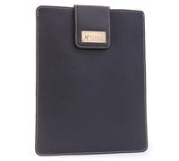 Catwalk Collection Handbags - Housse pour Tablette en Cuir pour Femmes - Étui de Protection Tablettes and Liseuses 11 Pounces - Paige Petit - Noir