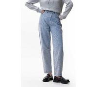 Catwalk Junkie Barrel Fit Jacquard Jeans Blue Taille: 25 | Jeans droits Outlet | Femme | Bleu