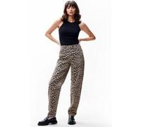 Catwalk Junkie Barrel Fit Leopard Jeans Grey Morn Taille: W28L32 | Évasés pantalons Outlet | Femme | Gris