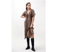 Catwalk Junkie Dr Leopard Midi Brown Taille: 34 | Robes Outlet | Femme | Marron