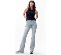 Catwalk Junkie Flare Fit Jeans Blue Taille: W33L32 | Pantalons larges Outlet | Femme | Bleu