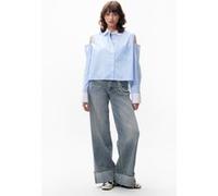 Catwalk Junkie Open Shoulder Blouse Cornflower Blue Taille: 34 | Chemises à boutons Outlet | Femme | Bleu