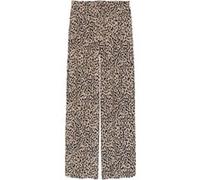 Catwalk Junkie Pull On Leopard Trousers Sesame Taille: 38 | Évasés pantalons Outlet | Femme