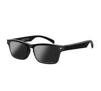 CatXQ Lunettes Intelligentes Smart Glasses,Wireless Bluetooth,IP5 Waterproof,Bone Conduction Sound (Music&Call) for All Smart Devices Support DIY Lens Replacement - Polarized Lens Sunglasses
