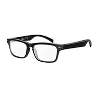 CatXQ Lunettes Intelligentes Smart Glasses,Wireless Bluetooth,IP5 Waterproof,Bone Conduction Sound (Music&Call) for All Smart Devices Support DIY Lens Replacement - Blue Light Blocking