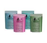 CATZ finefood Classic Collection Paquet Mixte de Nourriture Humide pour Chat - Nourriture Fine pour Votre Chat - sans céréales ni Sucre - Haute teneur en Viande - 8 sachets de 85 g